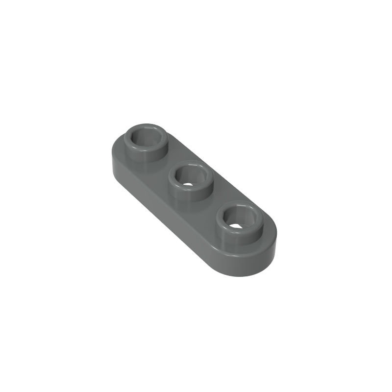 GDS-90572 Plate Round 1 x 3 with Open Studs