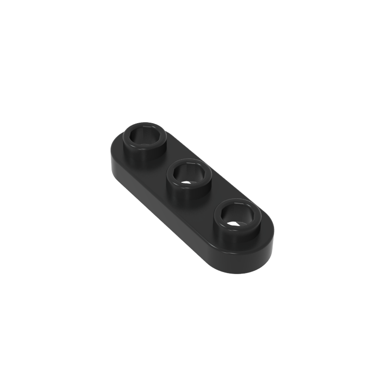 GDS-90572 Plate Round 1 x 3 with Open Studs