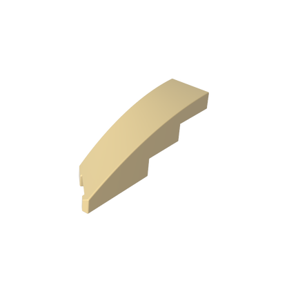 GDS-90582 - Wedge 4 x 1 Curved Right