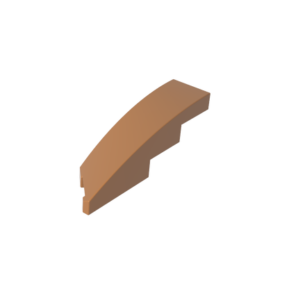 GDS-90582 - Wedge 4 x 1 Curved Right