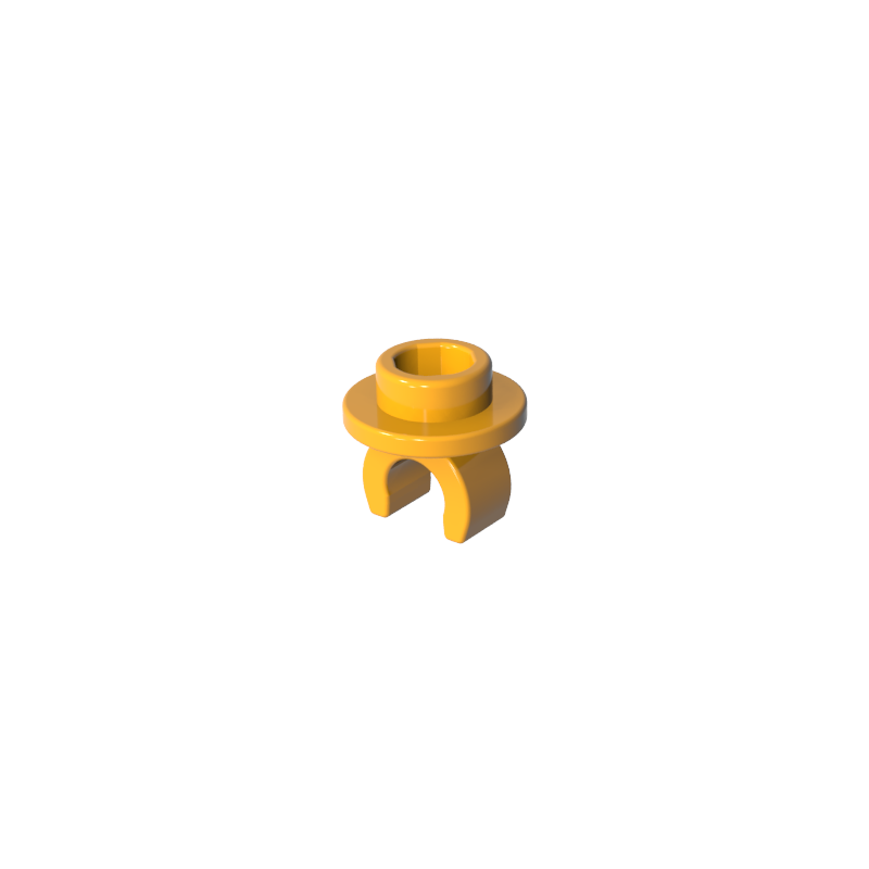 GDS-90584 - Plate Special Round 1 x 1 with Hollow Stud and Underside Clip
