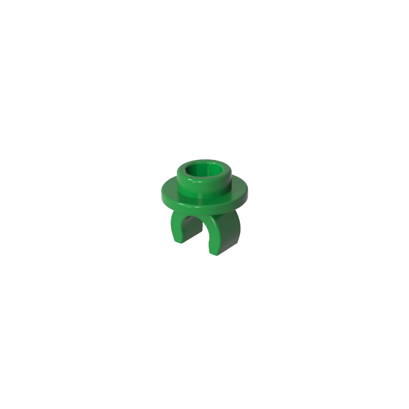 GDS-90584 - Plate Special Round 1 x 1 with Hollow Stud and Underside Clip