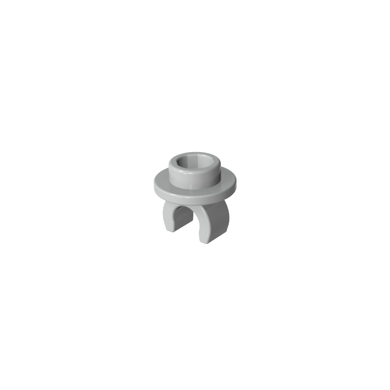 GDS-90584 - Plate Special Round 1 x 1 with Hollow Stud and Underside Clip