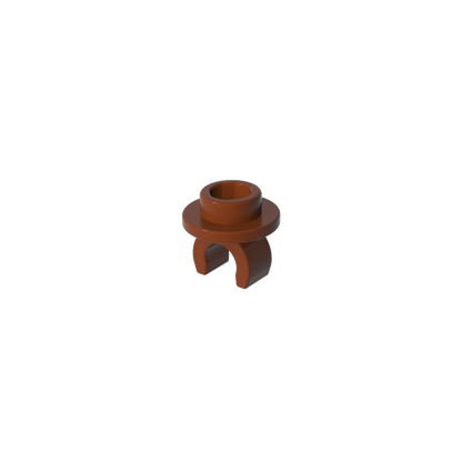 GDS-90584 - Plate Special Round 1 x 1 with Hollow Stud and Underside Clip