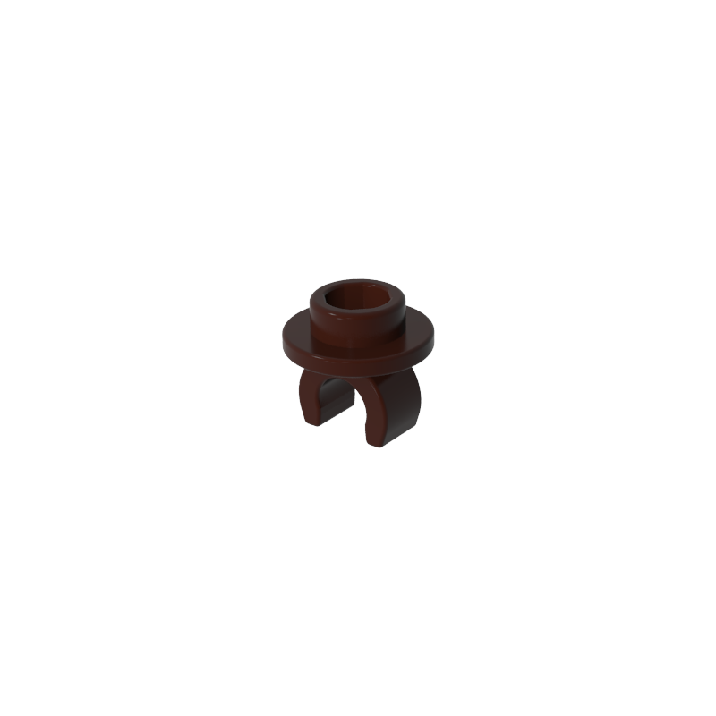 GDS-90584 - Plate Special Round 1 x 1 with Hollow Stud and Underside Clip