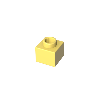 GDS-90615 - Plate 1 x 1 x 2/3 with Open Stud
