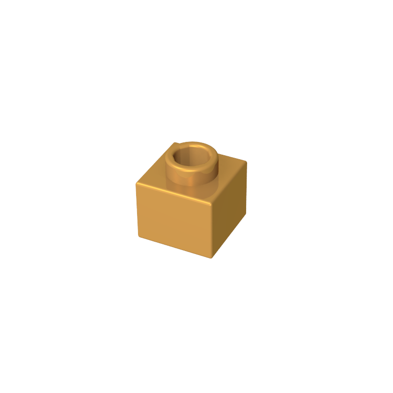 GDS-90615 - Plate 1 x 1 x 2/3 with Open Stud