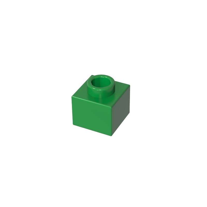 GDS-90615 - Plate 1 x 1 x 2/3 with Open Stud