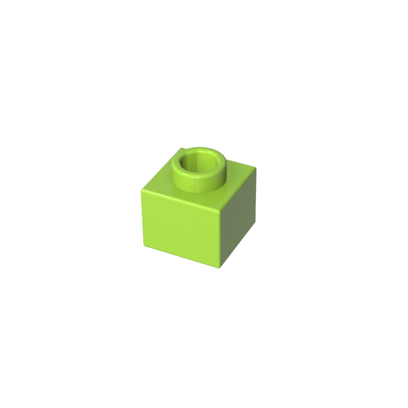 GDS-90615 - Plate 1 x 1 x 2/3 with Open Stud