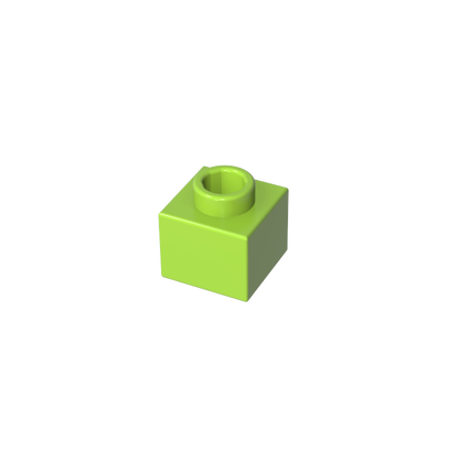 GDS-90615 - Plate 1 x 1 x 2/3 with Open Stud