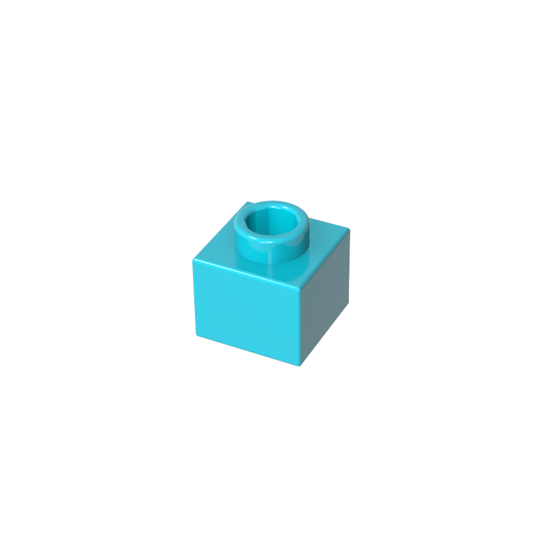 GDS-90615 - Plate 1 x 1 x 2/3 with Open Stud