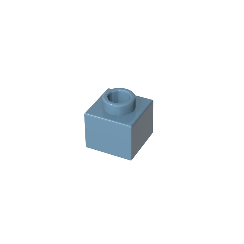 GDS-90615 - Plate 1 x 1 x 2/3 with Open Stud