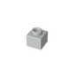 GDS-90615 - Plate 1 x 1 x 2/3 with Open Stud