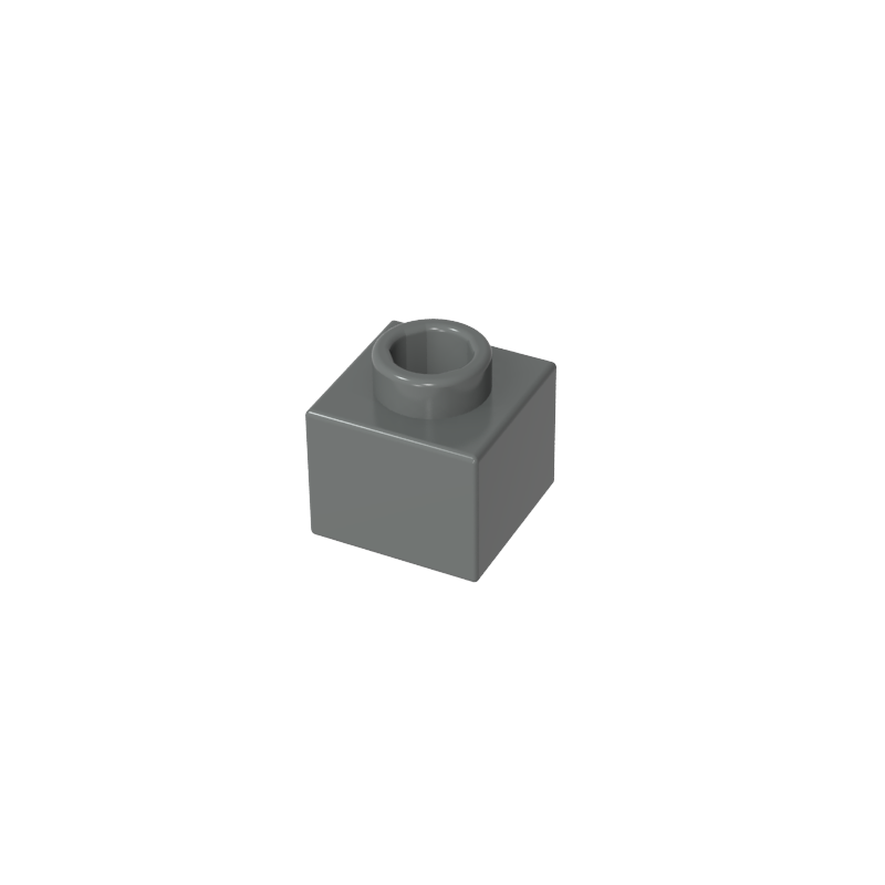 GDS-90615 - Plate 1 x 1 x 2/3 with Open Stud