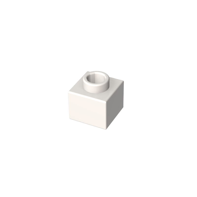 GDS-90615 - Plate 1 x 1 x 2/3 with Open Stud