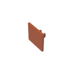 GDS-M291 - Road Sign Clip-on 2 x 2 Square [Thick Open O Clip]