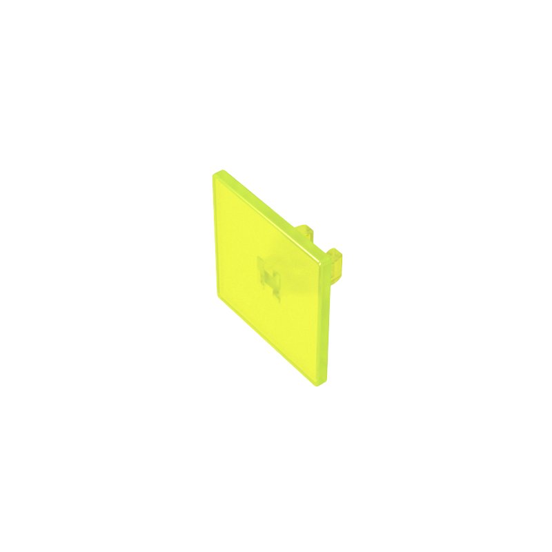 GDS-M291 - Road Sign Clip-on 2 x 2 Square [Thick Open O Clip]