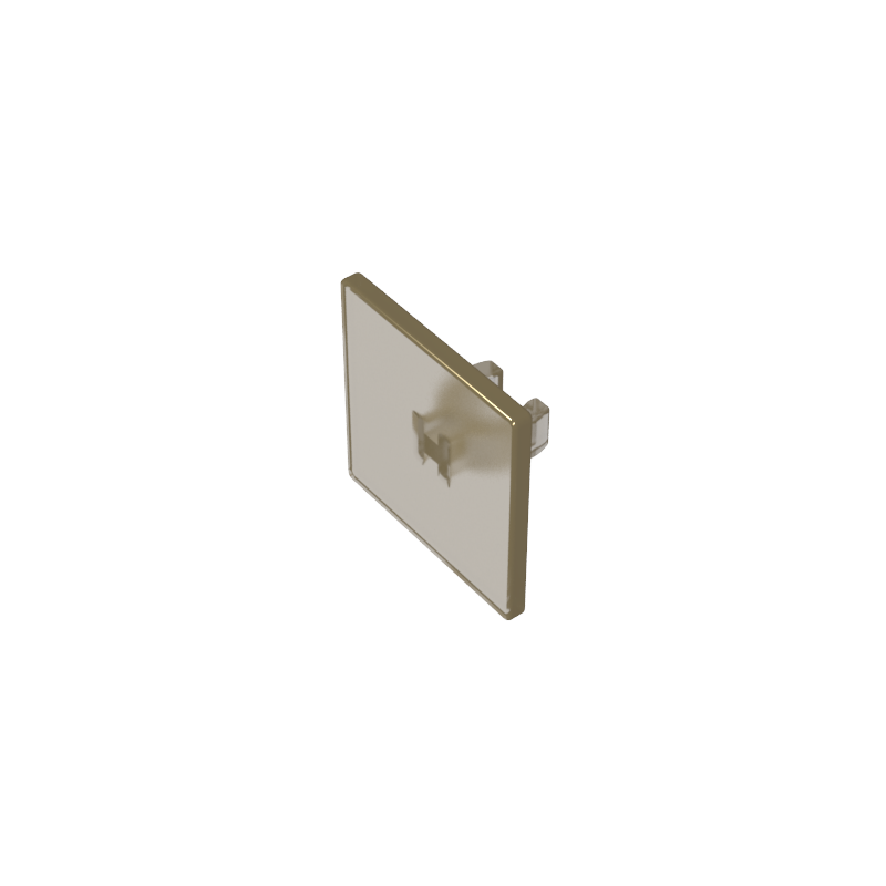 GDS-M291 - Road Sign Clip-on 2 x 2 Square [Thick Open O Clip]