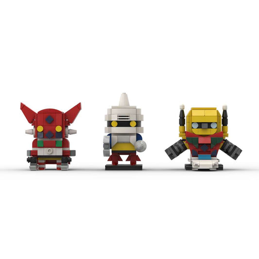 MOC 77462-2 Getter Robo Brickheadz