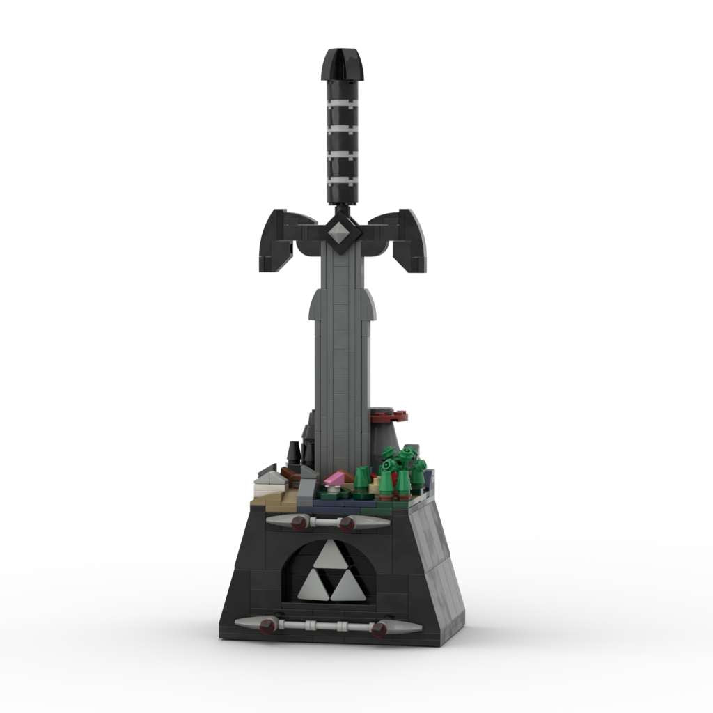 MOC-36344 Zelda MOC: The Master Sword & Dark Link Sword– MOC Brick