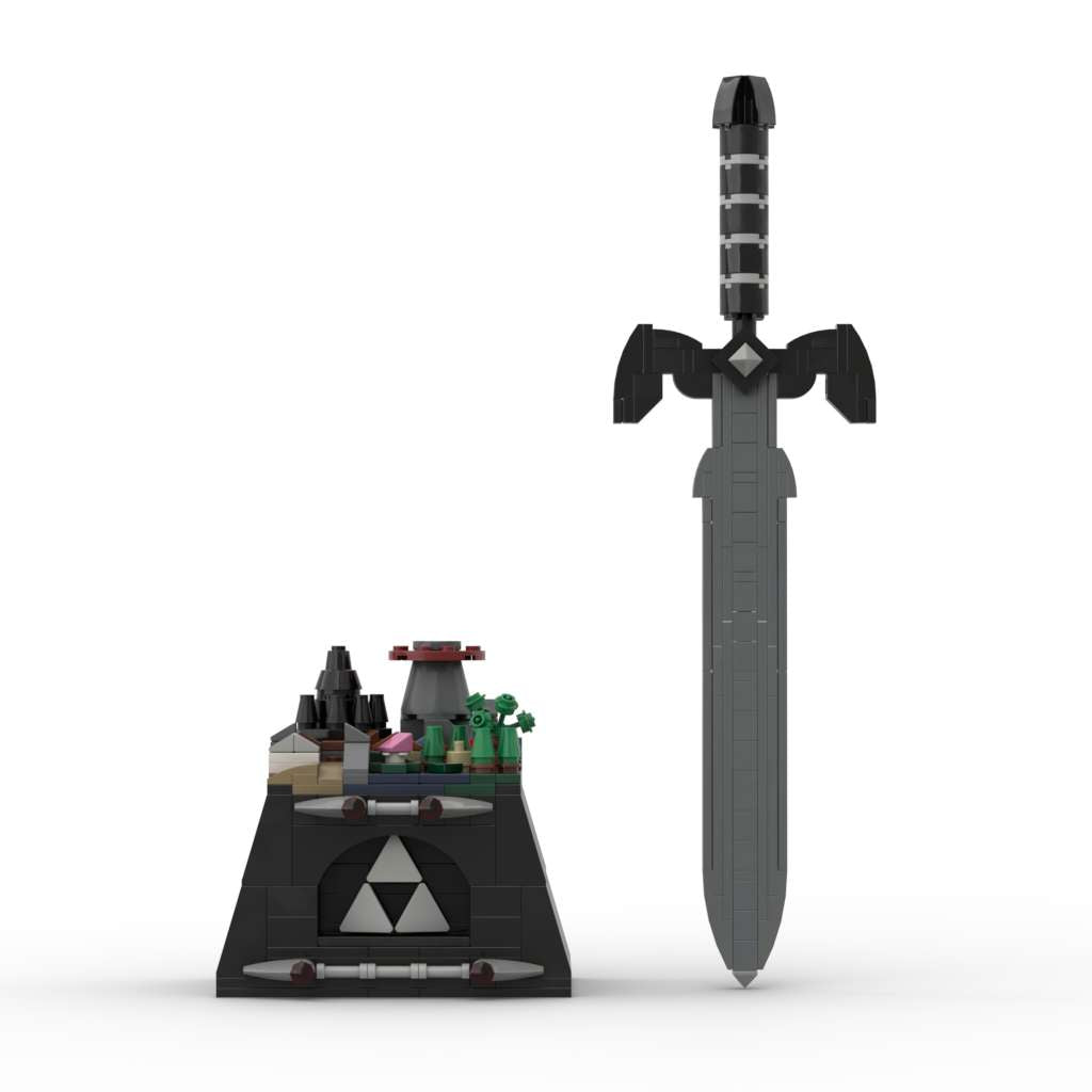 MOC-36344 Zelda MOC: The Master Sword & Dark Link Sword– MOC Brick
