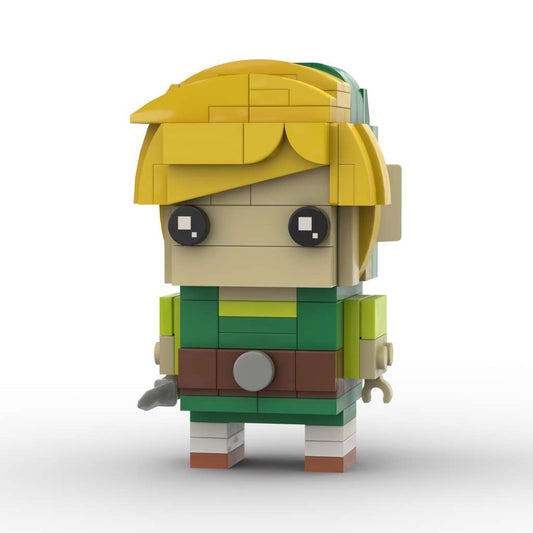GOBRICKS MOC 79861 LINK (The Legend of Zelda: Four Swords Adventures)
