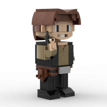 MOC Han Solo - Minecraft Size