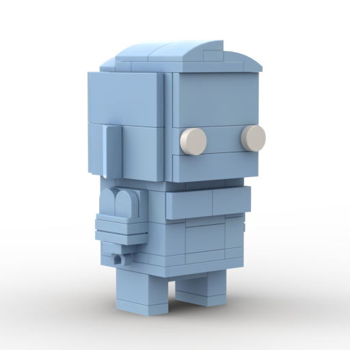 MOC Iceman - Brickheadz Size