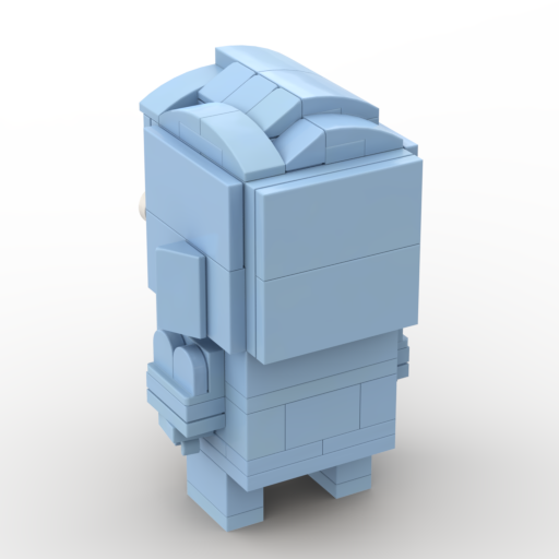 MOC Iceman - Brickheadz Size