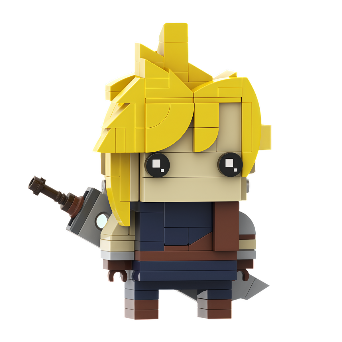 MOC-61279 Final Fantasy VII Cloud Strife (FFVII) Brickheadz