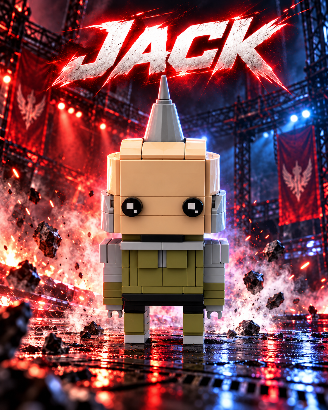 MOC Tekken - Jack