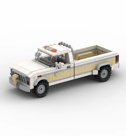 MOC-260638 Pickup truck F-250 building block educational toy model gift ornament