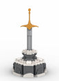 MOC-15120 Custom Sword in the Stone
