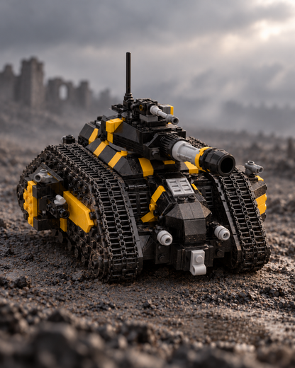 MOC-194659 Warhammer 40K-Leman Russ main battle tank building block educational toy model