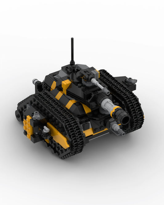 MOC-194659 Warhammer 40K-Leman Russ main battle tank building block educational toy model