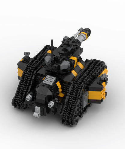 MOC-194659 Warhammer 40K-Leman Russ main battle tank building block educational toy model