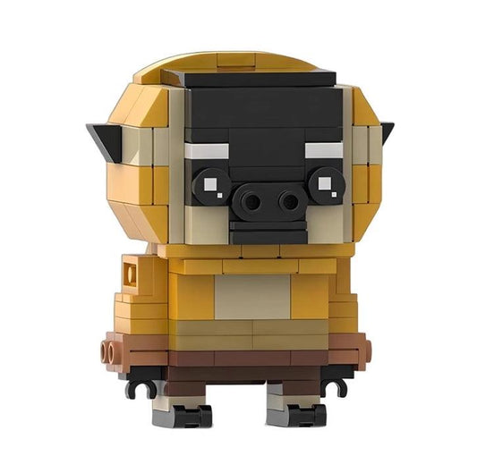 MOC Custom Kung Fu Panda Brickheadz