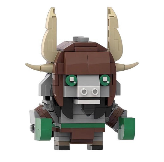 MOC Custom Kung Fu Panda Brickheadz