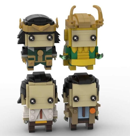 MOC Custom Marvel Loki TV series Brickheadz