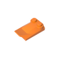 GDS-M018 - Wedge Curved 2 x 3 x 2/3 Two Studs, Wing End