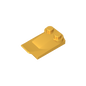 GDS-M018 - Wedge Curved 2 x 3 x 2/3 Two Studs, Wing End