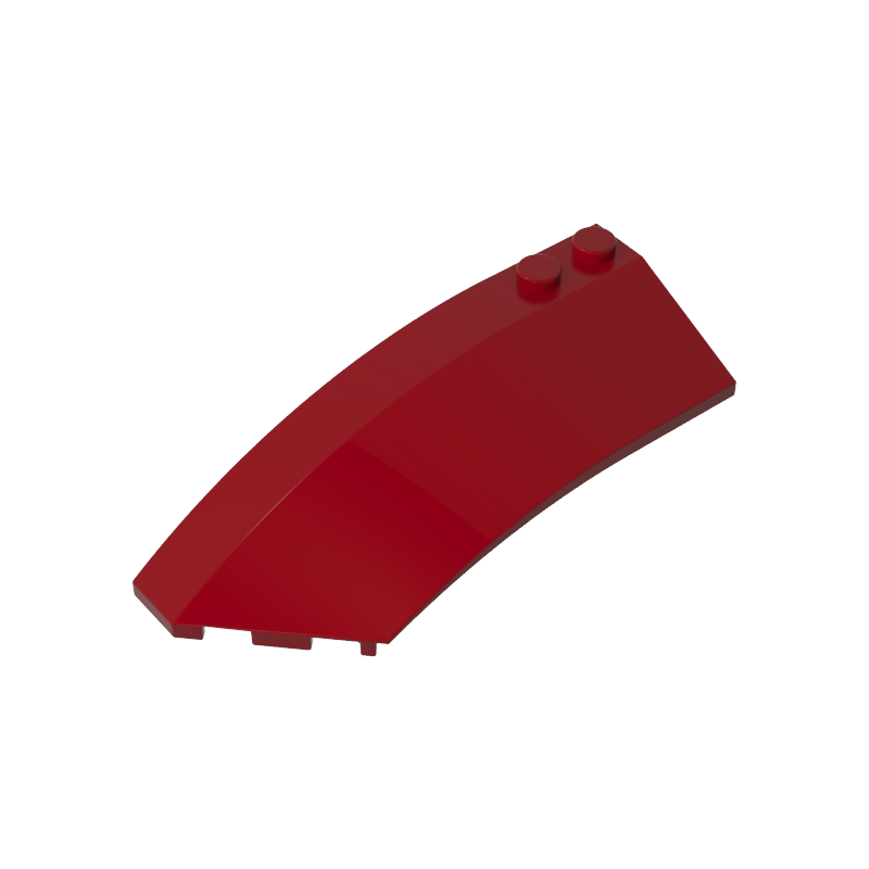 GDS-M059 - Wedge Curved 8 x 3 x 2 Open Left [Plain]