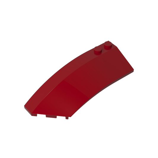 GDS-M059 - Wedge Curved 8 x 3 x 2 Open Left [Plain]