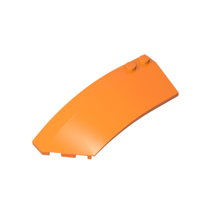 GDS-M059 - Wedge Curved 8 x 3 x 2 Open Left [Plain]