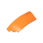 GDS-M059 - Wedge Curved 8 x 3 x 2 Open Left [Plain]