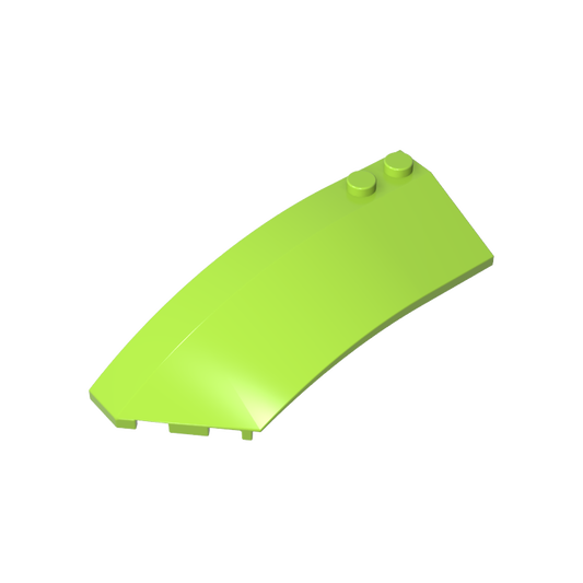 GDS-M059 - Wedge Curved 8 x 3 x 2 Open Left [Plain]