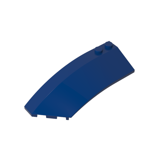 GDS-M059 - Wedge Curved 8 x 3 x 2 Open Left [Plain]