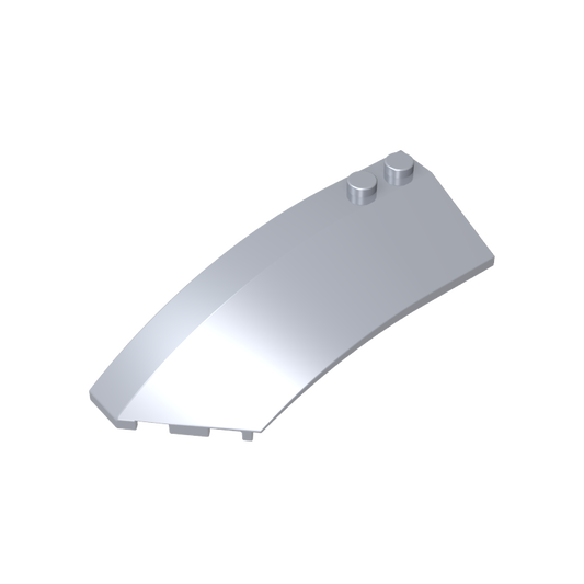 GDS-M059 - Wedge Curved 8 x 3 x 2 Open Left [Plain]