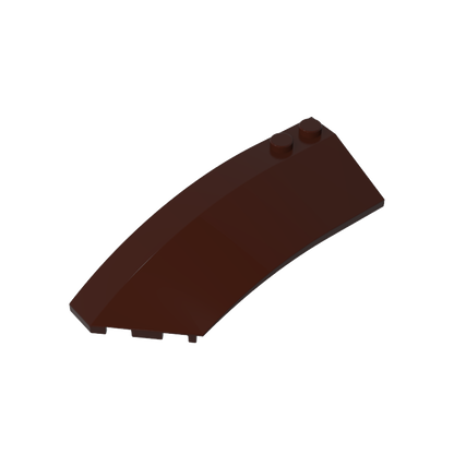 GDS-M059 - Wedge Curved 8 x 3 x 2 Open Left [Plain]