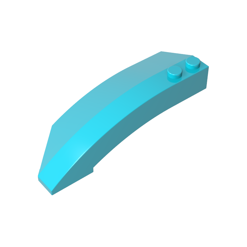 GDS-M060 - Wedge Curved 8 x 3 x 2 Open Right